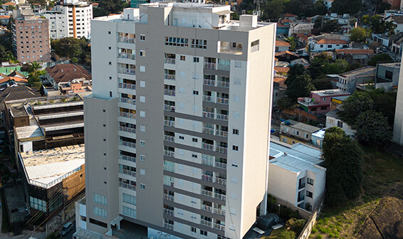 Foto da fachada do Edifício Quinta Madalena