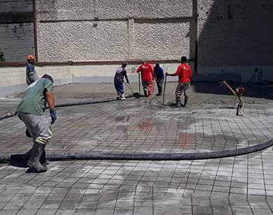 Foto de impermeabilização de laje do condomínio Vila Bela em São Paulo