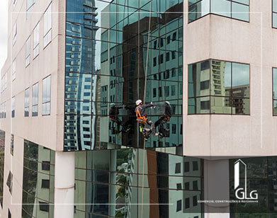 Lavagem e Limpeza de fachada Predial no Monte Carlo Trade Center