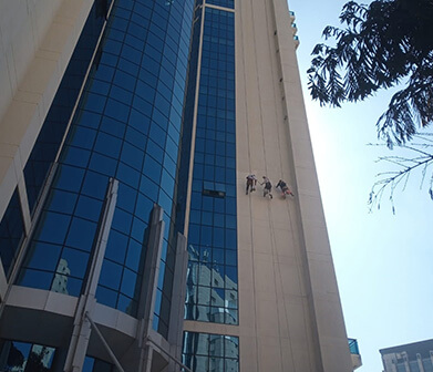 Foto da Reforma de fachada do Hotel Meliá Ibirapuera